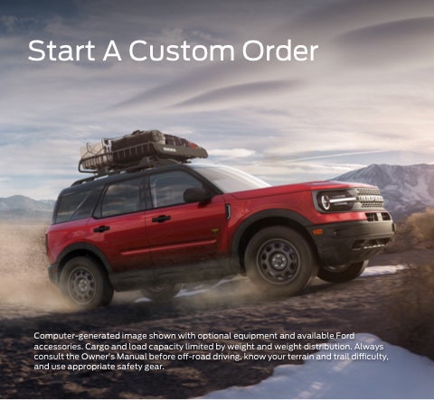 Start a custom order | Dotts Motor Co Inc in Clearfield PA